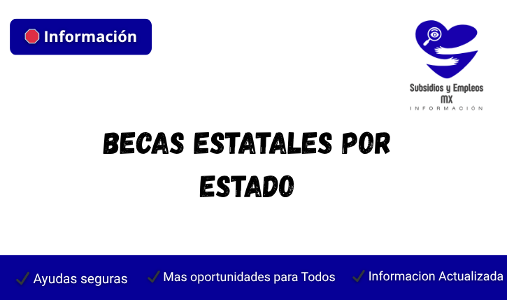 becas estatales